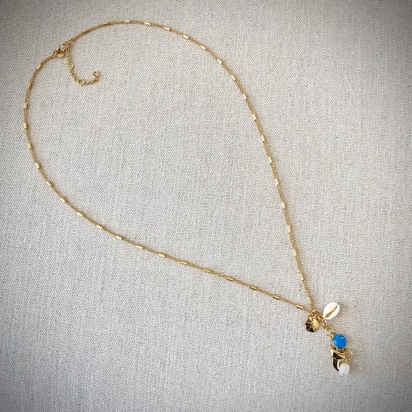 J. Crew NWT Beachcomber Pendant Necklace - Picture 4 of 9